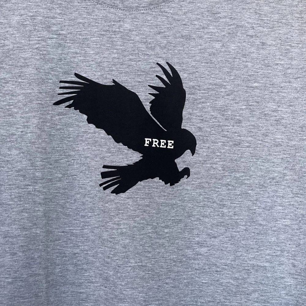 Prana Shirt Men's Size Small S Journeyman Grey Free Bird Short Sleeve Tee NWT - Picture 4 of 7